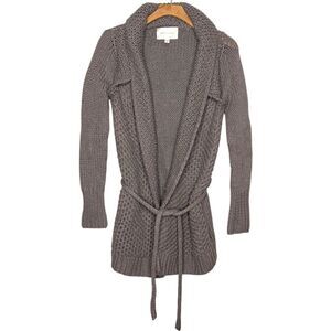 𝅺Brochu Walker Chunky Knit Long Cardigan Sweater Women’s Sz S
